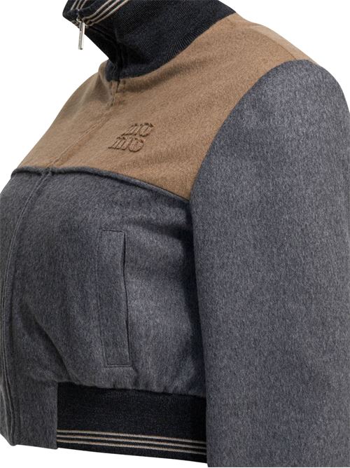 Bomber crop MIU MIU | ML141318ZMF0LPX